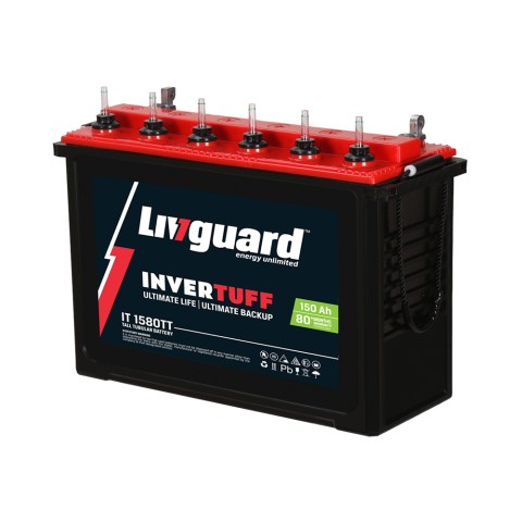 Livguard 150Ah IT 1580 TT Battery inverter chennai 